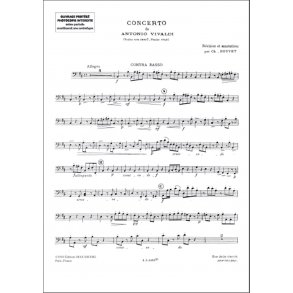 Concerto Op 3 N 10 4 Vl Contrebasse